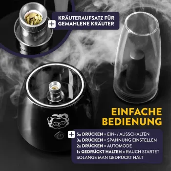 Preview: Vaporizer Rauchglas Grannys